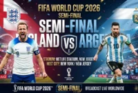 Laga Inggris vs Argentina: Duel Penentu Final Piala Dunia 2026
(Foto: AI)