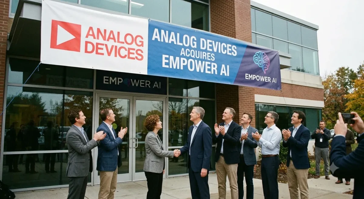 Analog Devices Perkuat Infrastruktur AI Lewat Akuisisi Empower(Foto: AI)