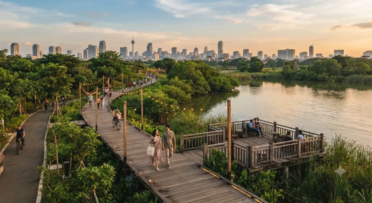 Rekomendasi Wisata Alam Pinggir Kota untuk Liburan Singkat, Healing Tanpa Perlu Ambil Cuti
(Foto: AI)
