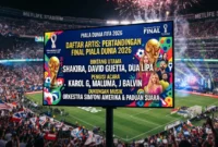 Final Piala Dunia 2026 Dimeriahkan Justin Bieber, BTS, dan Shakira(Foto: AI)