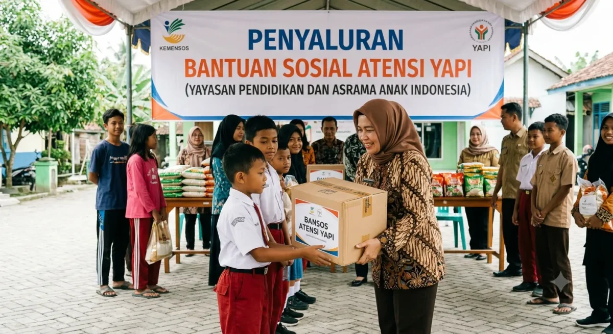 Bansos ATENSI YAPI Tahap 2 Cair Juni 2026, Cek Syaratnya(Foto: AI)