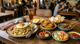 Rekomendasi 8 Lauk Pelengkap Nasi Goreng Daun Jeruk(Foto: AI)