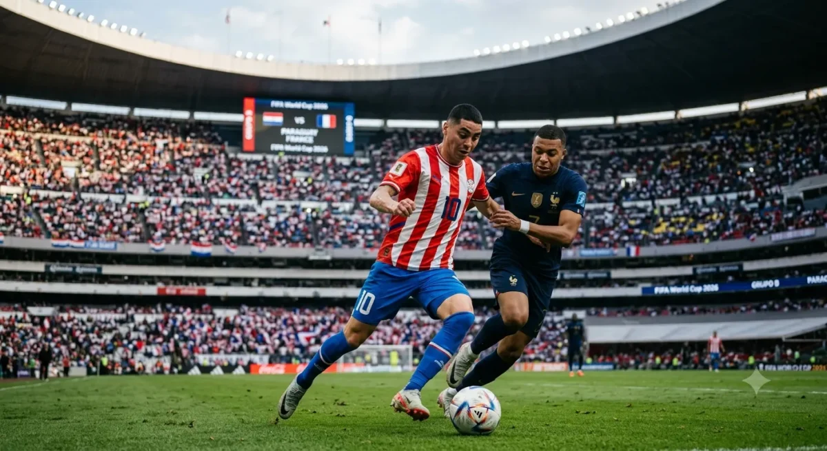 Prediksi Paraguay vs Prancis Peluang Lolos ke Perempat Final(Foto: AI)