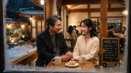 Rekomendasi 5 Drama Korea Cinta Duda dan Wanita Muda(Foto: AI)