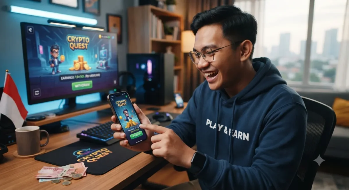 3 Game Penghasil Uang 2026, Main Game Bisa Dapat Saldo DANA dan Voucher(Foto: AI)
