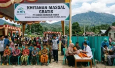 PT Kerinci Merangin Hidro Gelar Sunatan Massal Gratis di Kerinci