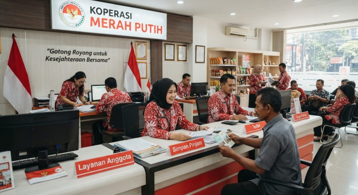 Purbaya: Modal Koperasi Merah Putih Rp 3 Miliar untuk Gerai dan Operasional
(Foto: AI)