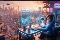 Roblox Build AI Permudah Bikin Game di HP Tanpa Coding(Foto: AI)