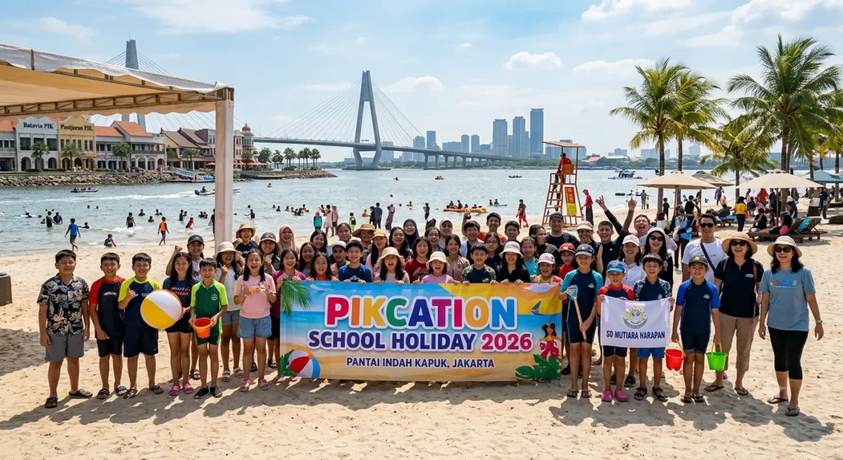 PIKcation 2026 Ramaikan Liburan Sekolah di Pantai Indah Kapuk
(Foto: AI)