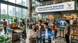 Rencana Induk Ekonomi Kreatif 2026-2045 Resmi Diluncurkan
(Foto: AI)