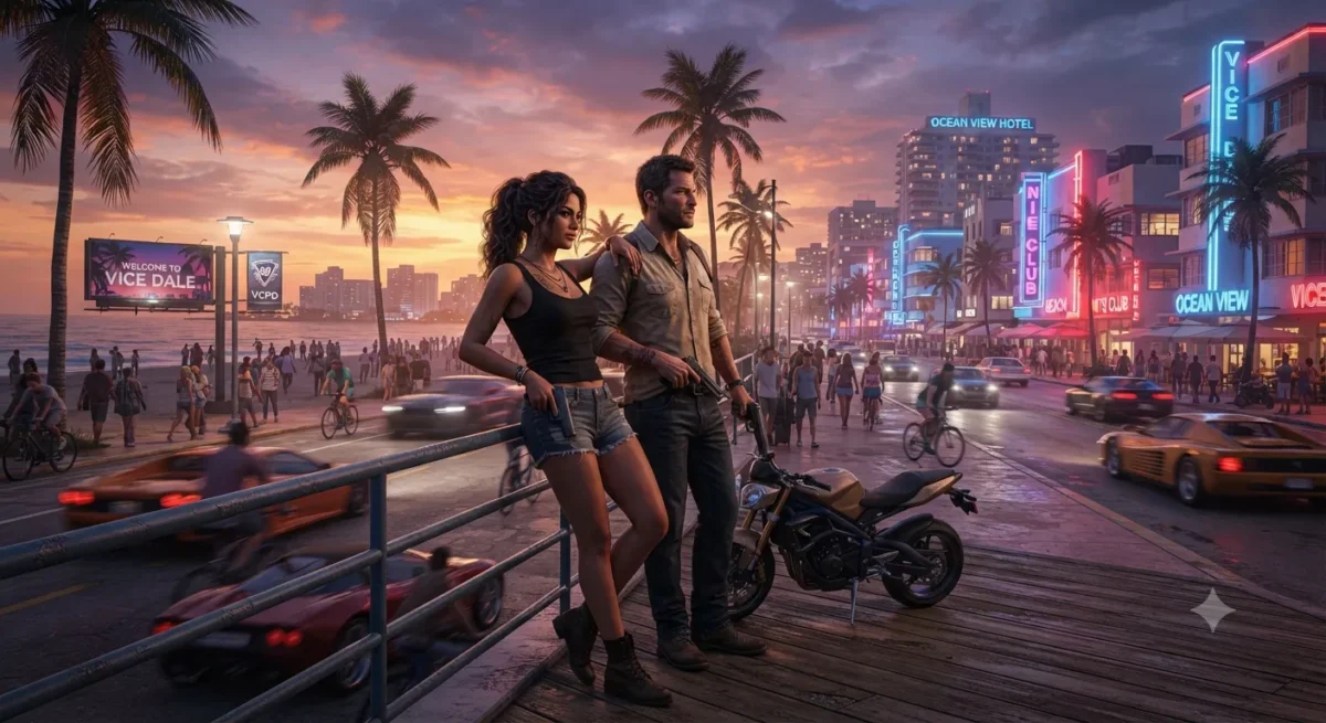 GTA 6 Versi PC Rilis Kapan? Ini Prediksi Jadwalnya(Foto: AI)