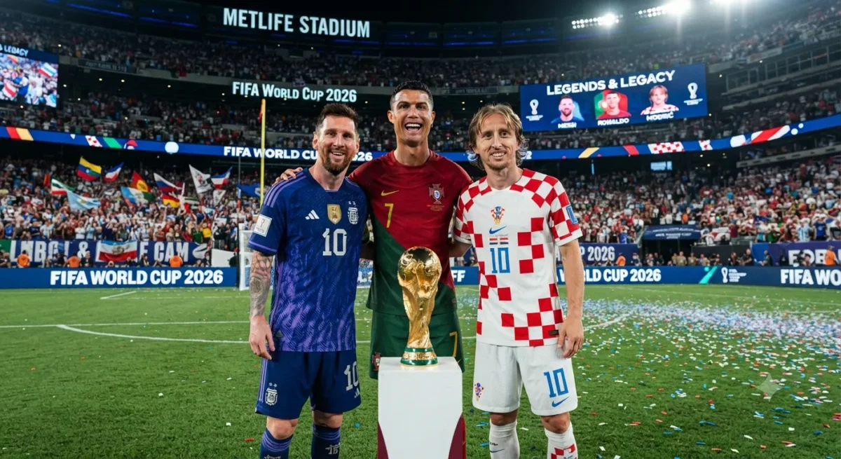 Piala Dunia 2026, Momen Terakhir Para Legenda Sepak Bola
(Foto: AI)