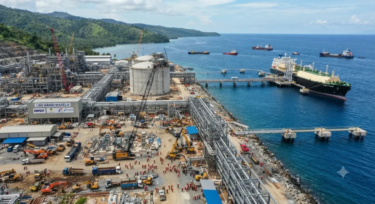 LNG Abadi Masela Perkuat Hilirisasi dan Industri Nasional(Foto: AI)