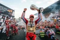 Marc Marquez Juara MotoGP Jerman 2026, Pecahkan Rekor Kemenangan Sachsenring
(Foto: AI)