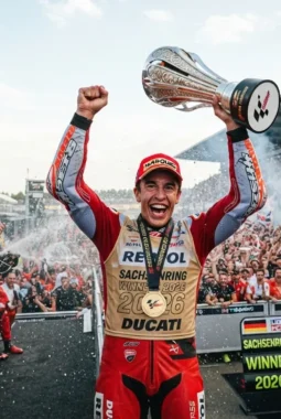Marc Marquez Juara MotoGP Jerman 2026, Pecahkan Rekor Kemenangan Sachsenring