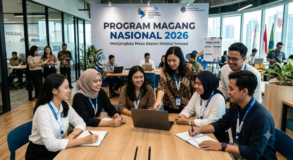Pendaftaran Program Magang Nasional 2026 Resmi Dibuka
(Foto: AI)