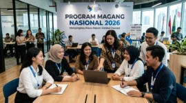 Pendaftaran Program Magang Nasional 2026 Resmi Dibuka
(Foto: AI)