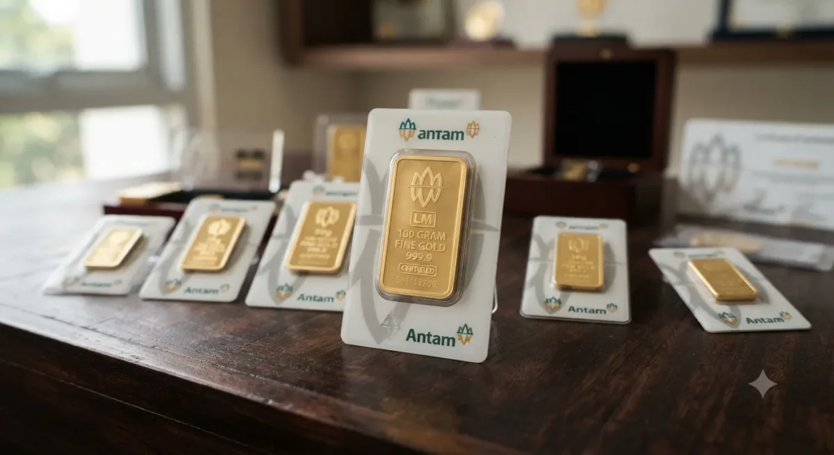 Update Harga Emas Antam 22 Juli 2026, Turun Rp9.000
(Foto: AI)