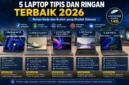 Cari Laptop Ringan untuk Kuliah dan Kerja? Ini 5 Pilihan Terbaik 2026
(Foto: Rifki Afifan Pridiasto/detik/AI)